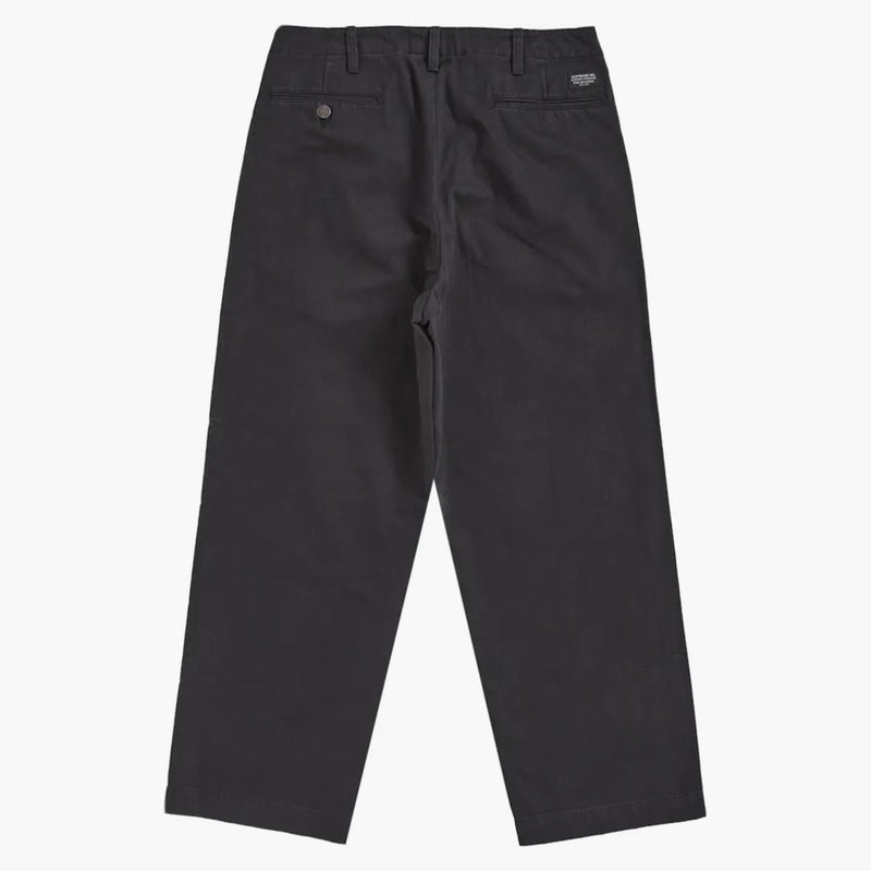 Supreme Washed Herringbone Chino Pant Black