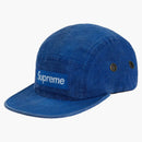 Supreme Washed Linen Camp Cap Navy