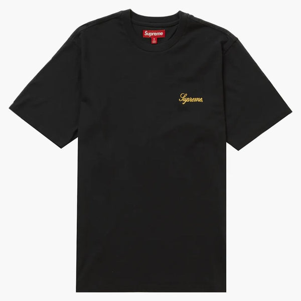 Nejvyšší umytý skript S/S Top (FW23) Černý