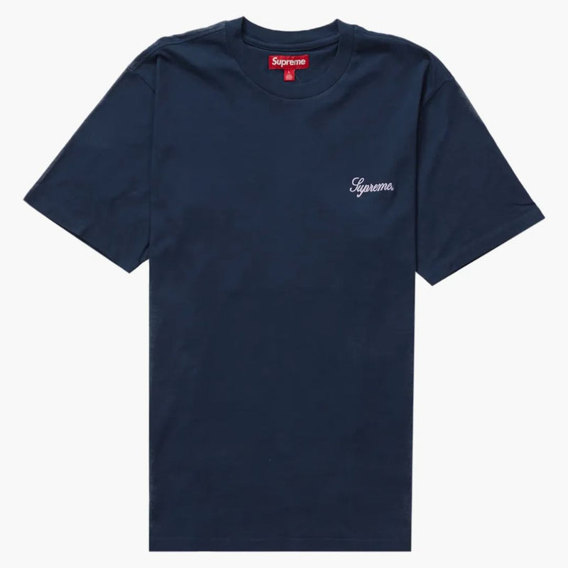 Nejvyšší umytý skript S/S Top (FW23) Navy