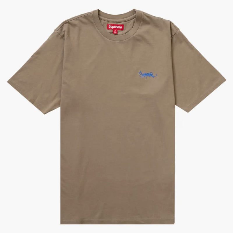 Supreme Washed Tag S/S Top Dusty Olive