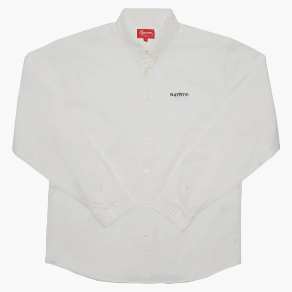 Supreme Washed Twill Shirt White