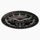 Placa de reloj suprema negra