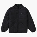 Supreme watches reversible puffy jacket black