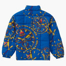 Supreme watches reversible puffy jacket royal