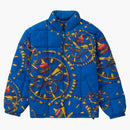 Supreme watches reversible puffy jacket royal
