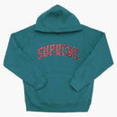 Sudadera suprema de arco de agua sudadera de color verde azulado oscuro