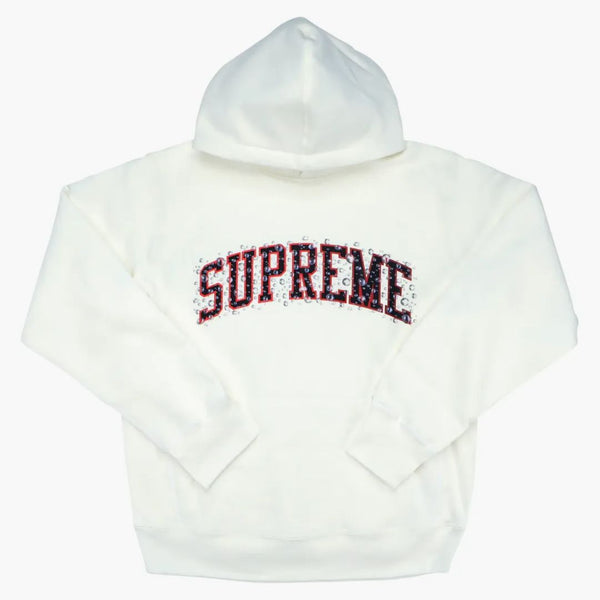 Supreme Water Arc Hooded Sweatshirt White