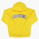 Nejvyšší voda oblouková mikina s kapucí žlutá