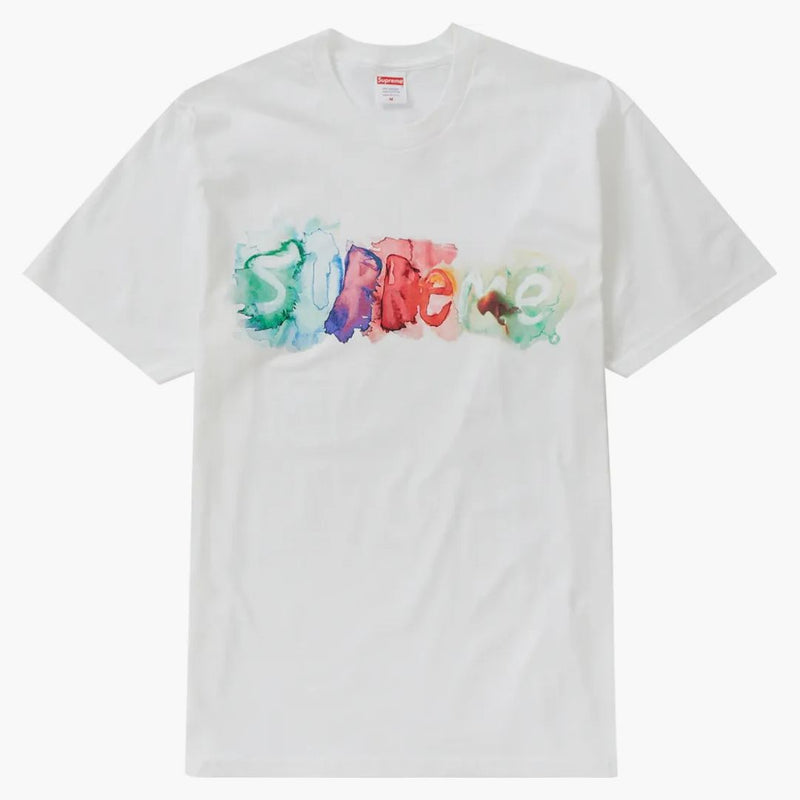 Supreme Watercolor Tee White
