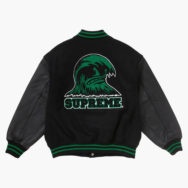 Nejvyšší vlna varsity bunda černá