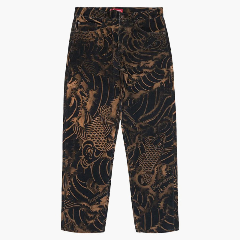 Supreme Waves Regular Jean Black