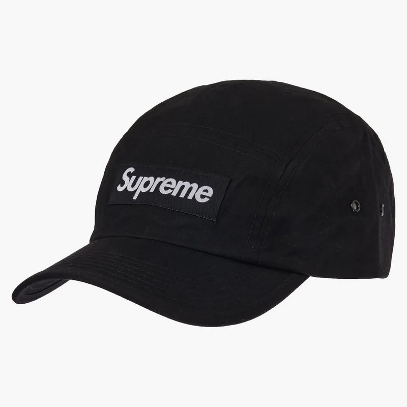 Capo di campo di cotone cerato supremo (FW23) nero