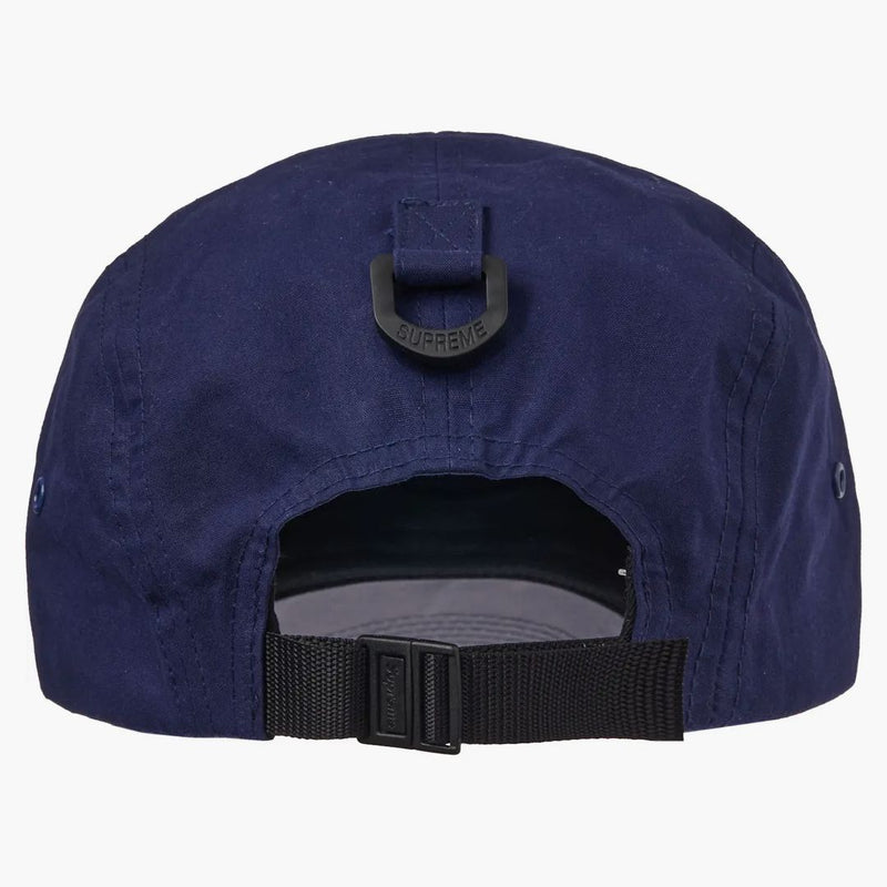 Navy Cap Capit di cotone cerato supremo