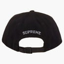 Supreme Waxed Wool 6-Panel Black