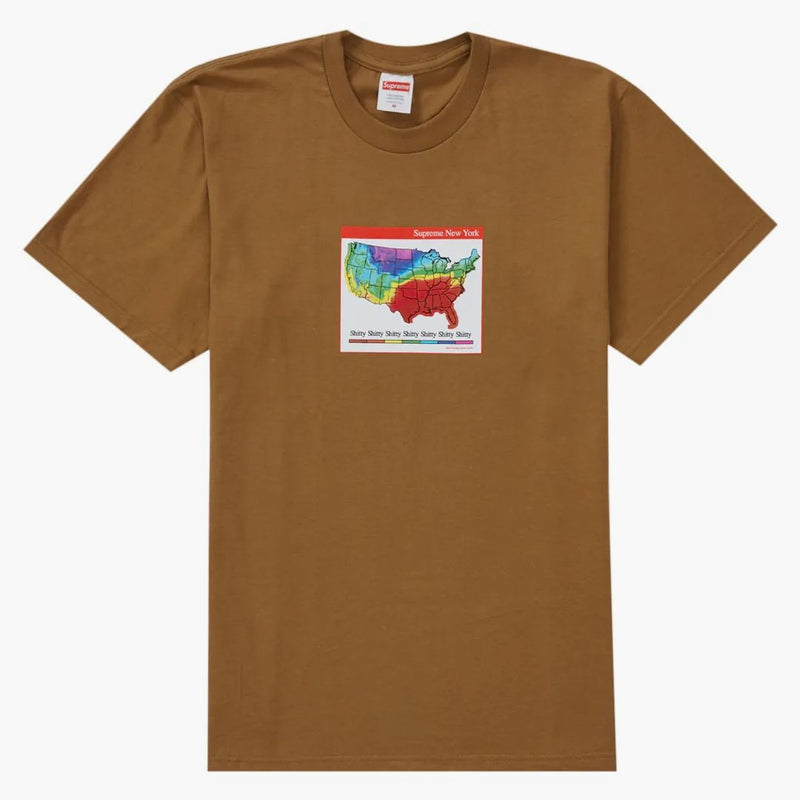 Meteo supremo tee marrone