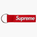 Supreme Webbing Keychain Red