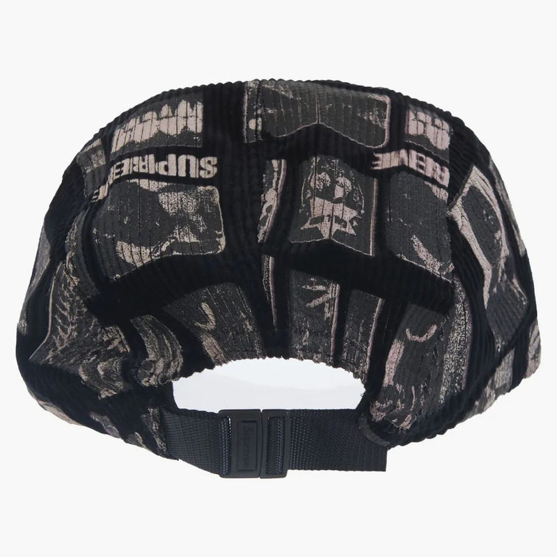 Supreme Weiarddo Dave Corduroy Camp Cap Black
