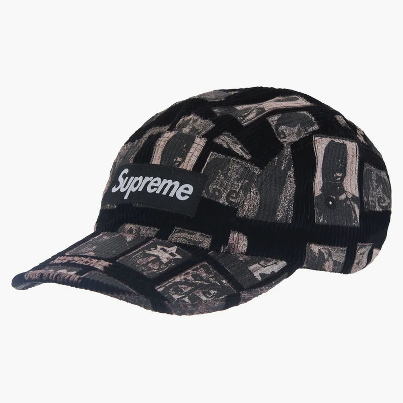 Supreme Weiarddo Dave Corduroy Camp Cap Black