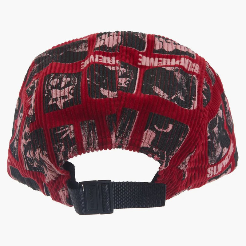 Supreme Weirdo Dave Corduroy Camp Cap Red