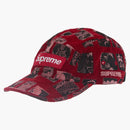Supreme Weirdo Dave Corduroy Camp Cap Red