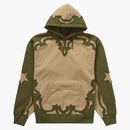 Supreme Western Cut Out Hooded Sweatshirt Dark Tan