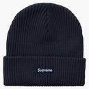 Supreme Wide Rib Beanie Navy