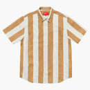 Supreme Wide Stripe Shirt Brown