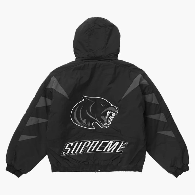 Supreme Wildcat Sideline Puffer Jacket Black