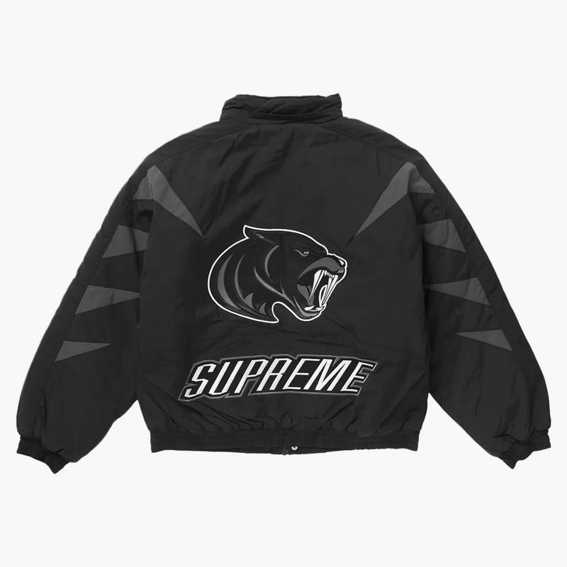 Supreme Wildcat Sideline Puffer Jacket Black