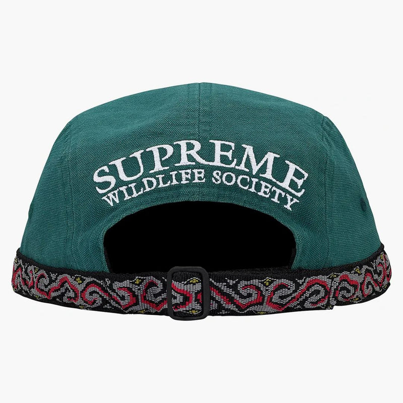 Supreme Wildlife Taping Camp Cap Dark Green
