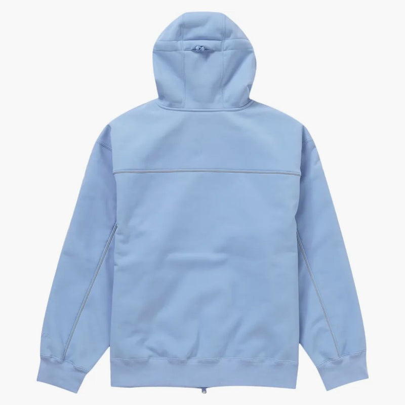Supreme Windstopper Zip Up Felpa con cappuccio (FW23) azzurro