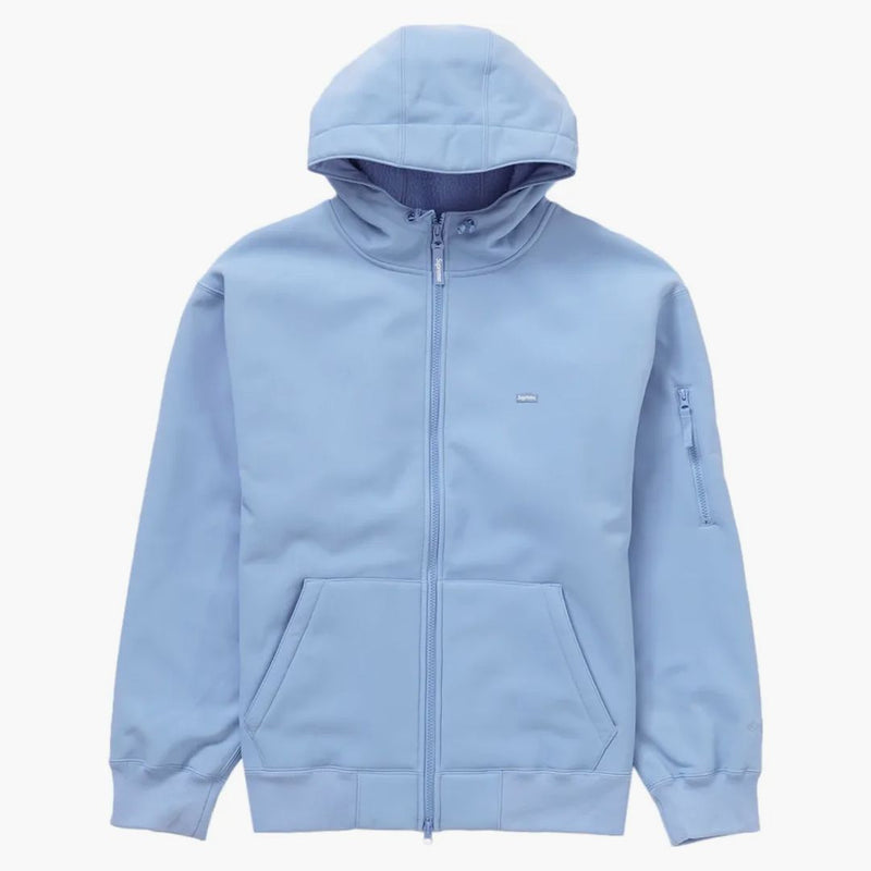 Supreme Windstopper Zip Up Felpa con cappuccio (FW23) azzurro
