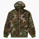 Supreme Windstopper Zip up Hooded Sweatshirt (FW23) Woodland Camo