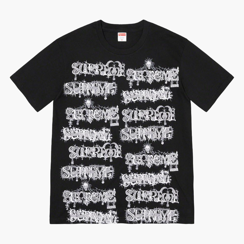 Supreme fonts tee cheap