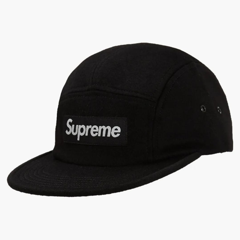 Supreme Wool Camp Cap (FW18) Black