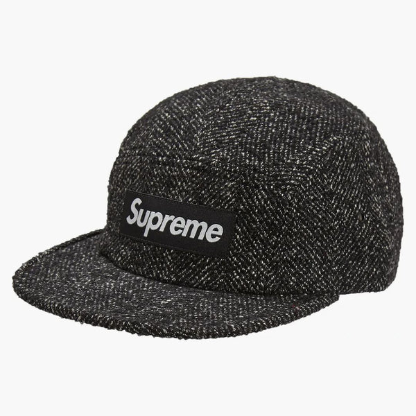 Supreme Wool Camp Cap (FW18) a spina di pesce