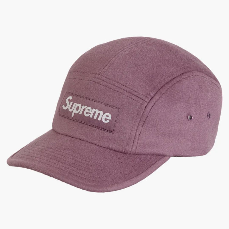 Supreme Wool Camp Cap (FW20) Pustoso rosa chiaro