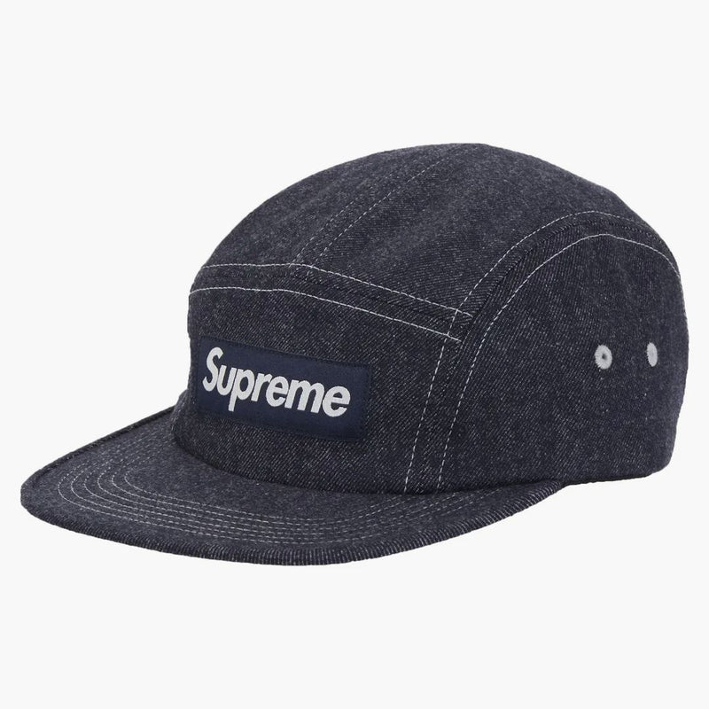 Supreme Wool Camp Cap (fw24) Denim