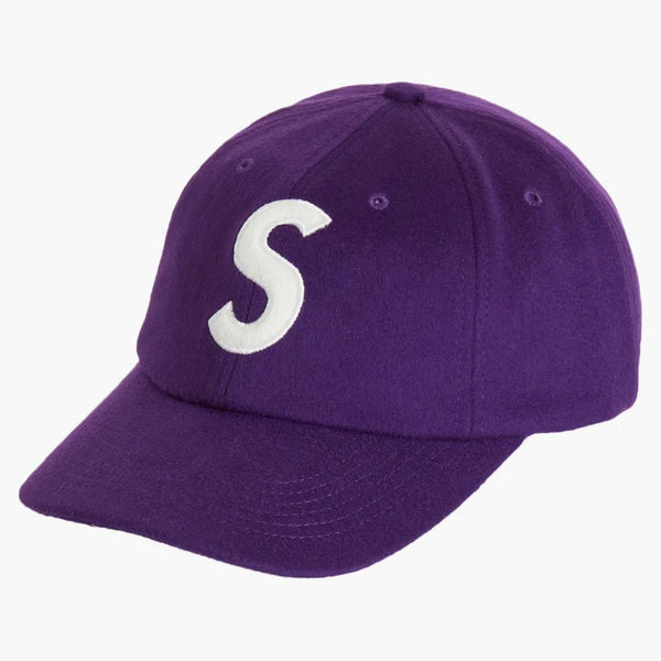 Supreme Wool S Logo 6 Panel (fw21) Purple