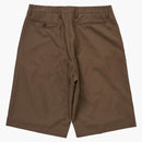 Pantalón de lana supremo marrón corto