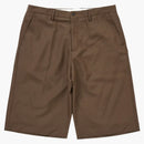 Pantalón de lana supremo marrón corto