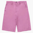 Supreme Wool Trouser Short Pink