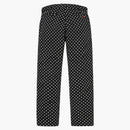 Supreme Work Pant (FW18) Black/White Polka Dot