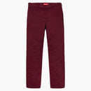 Supreme Work Pant (FW18) Burgundy/Black Polka Dot