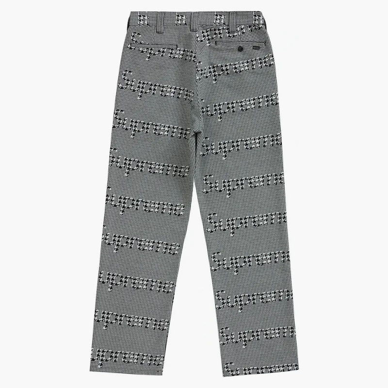 Supreme Work Pant (fw20) Black Houndstooth