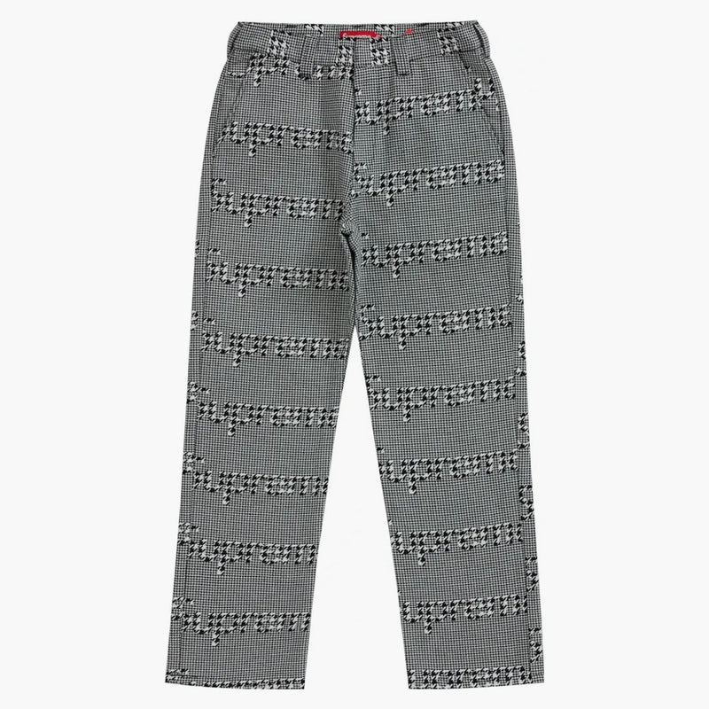 Supreme Work Pant (fw20) Black Houndstooth