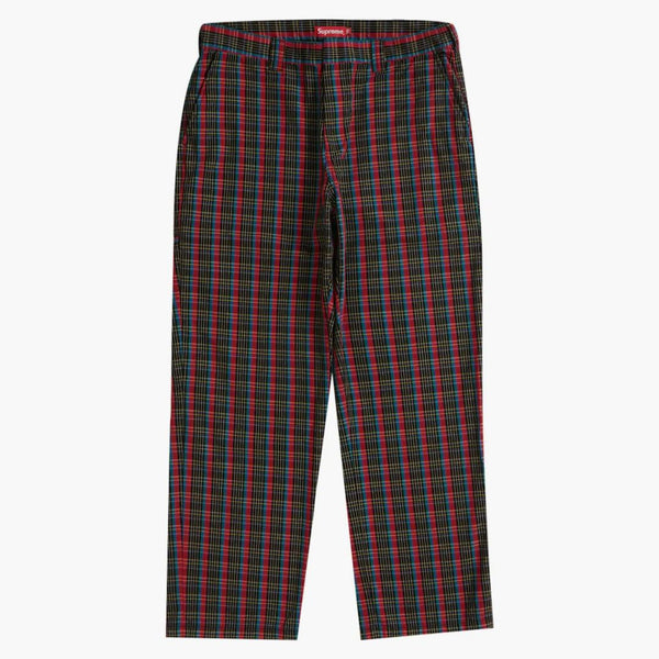 Supreme Work Pant (SS23) Red Plaid