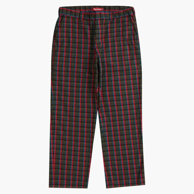 Supreme Work Pant (SS23) Red Plaid