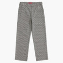 Supreme Work Pant (SS25) White Houndstooth